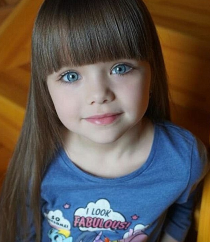 La nueva “niña más linda del mundo”: tiene 6 años y es furor en la red